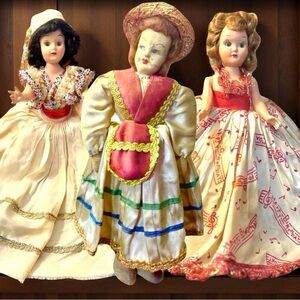 Vintage Mid-Century Doll Lot
